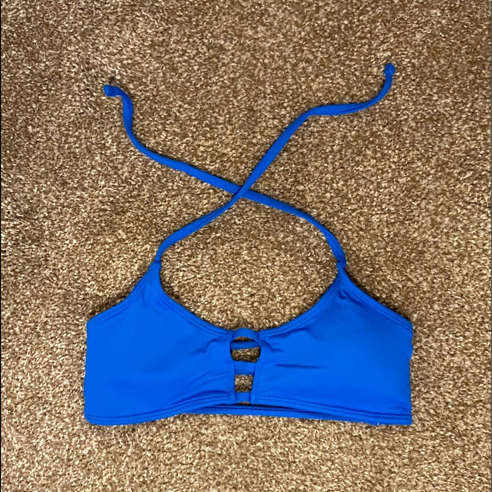 Midori Blue Bikini Top